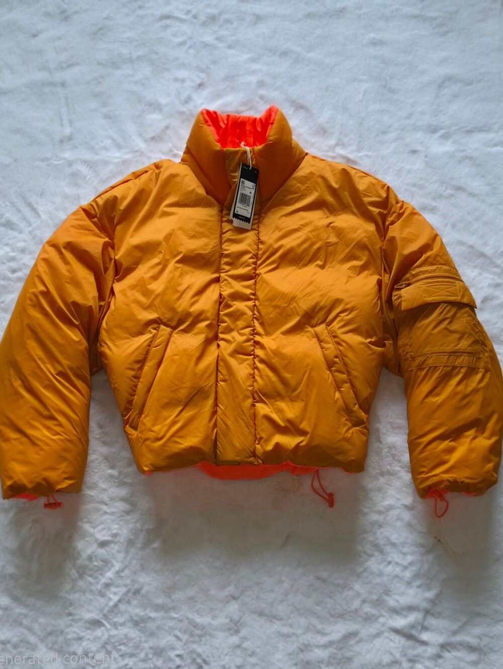 NWT Adidas x Ivy Park Reversible Nylon Puffer Jacket | Unisex M